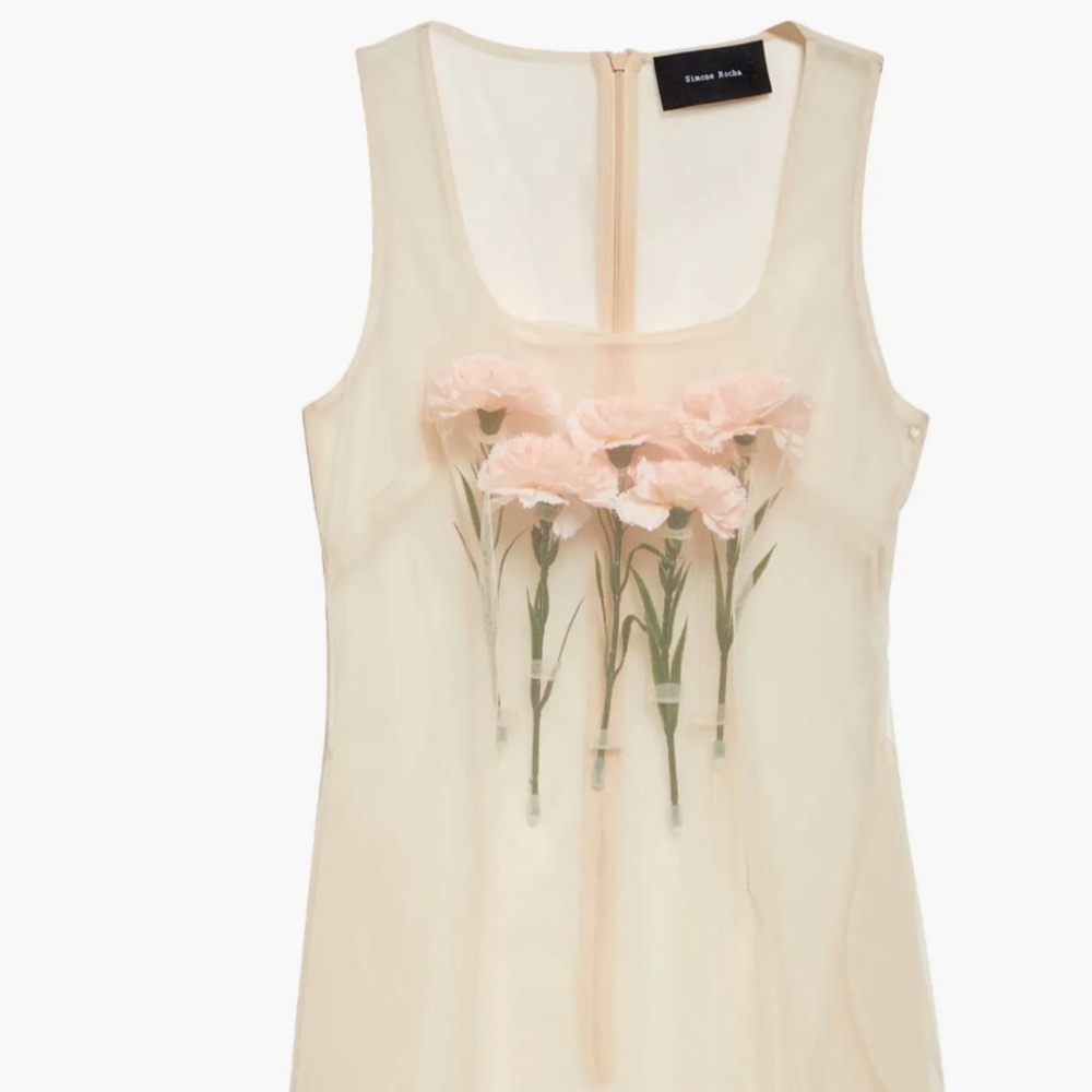 Simone Rocha carnation dart dress - Picture 6 of 8
